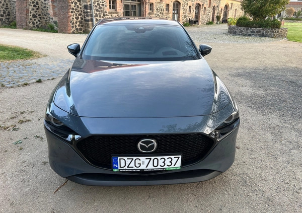 Mazda 3 cena 85990 przebieg: 36600, rok produkcji 2021 z Zgorzelec małe 106